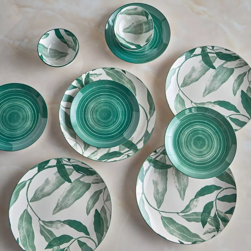 Bahama 12-Piece Stoneware Dinner Set – Serves 4