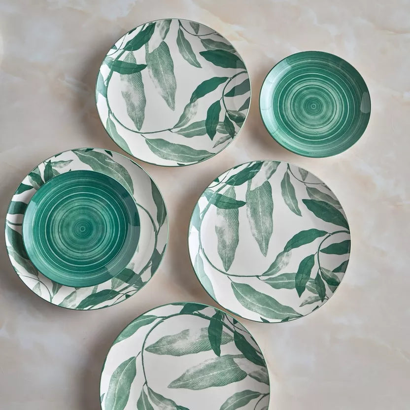 Bahama 12-Piece Stoneware Dinner Set – Serves 4