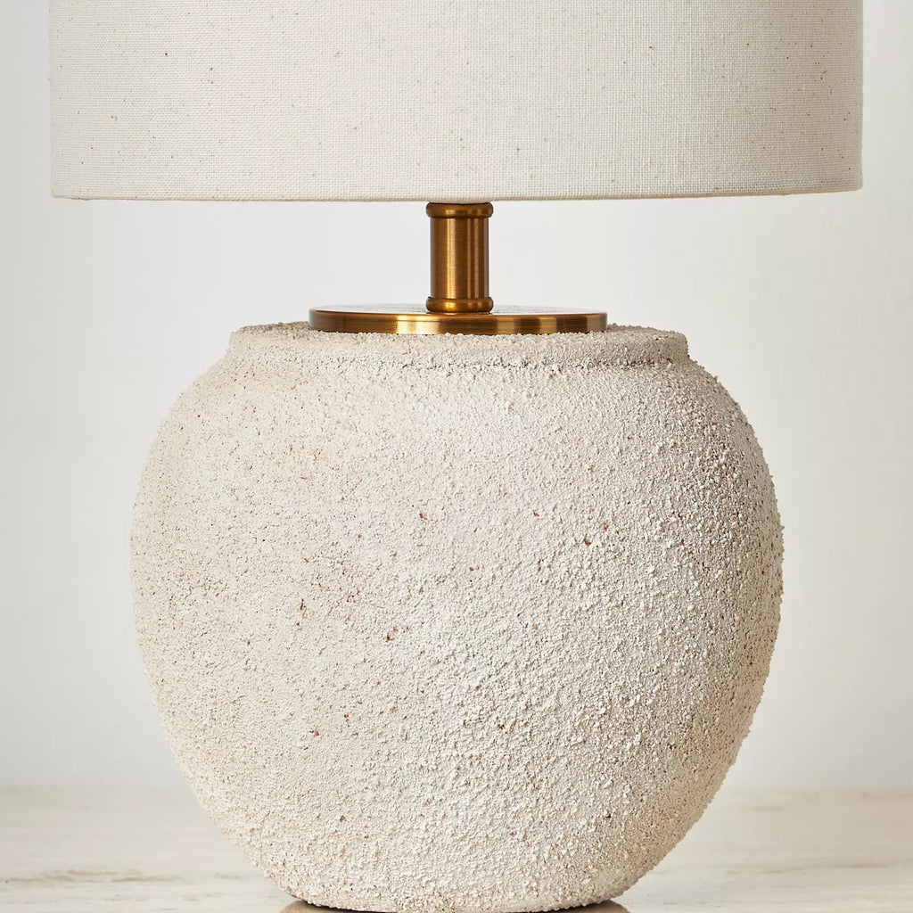 Laodica Ceramic Table Lamp – Twin Set (2 Pieces, 38 cm) – Warm Modern Lighting