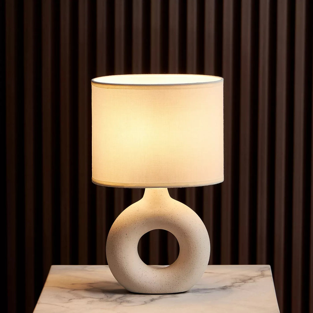 Set of 2 Elegant Linde Ceramic Table Lamps – 31 cm Modern Accent Lighting