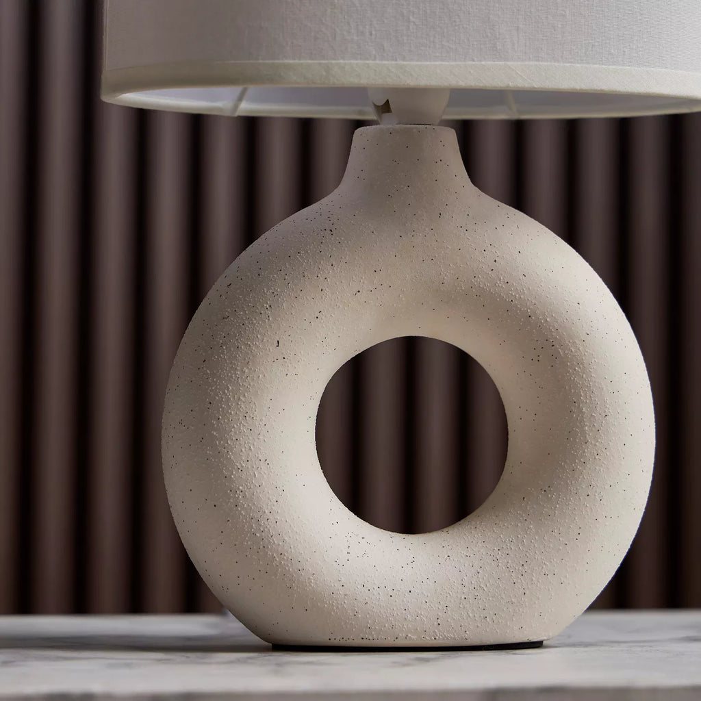 Set of 2 Elegant Linde Ceramic Table Lamps – 31 cm Modern Accent Lighting