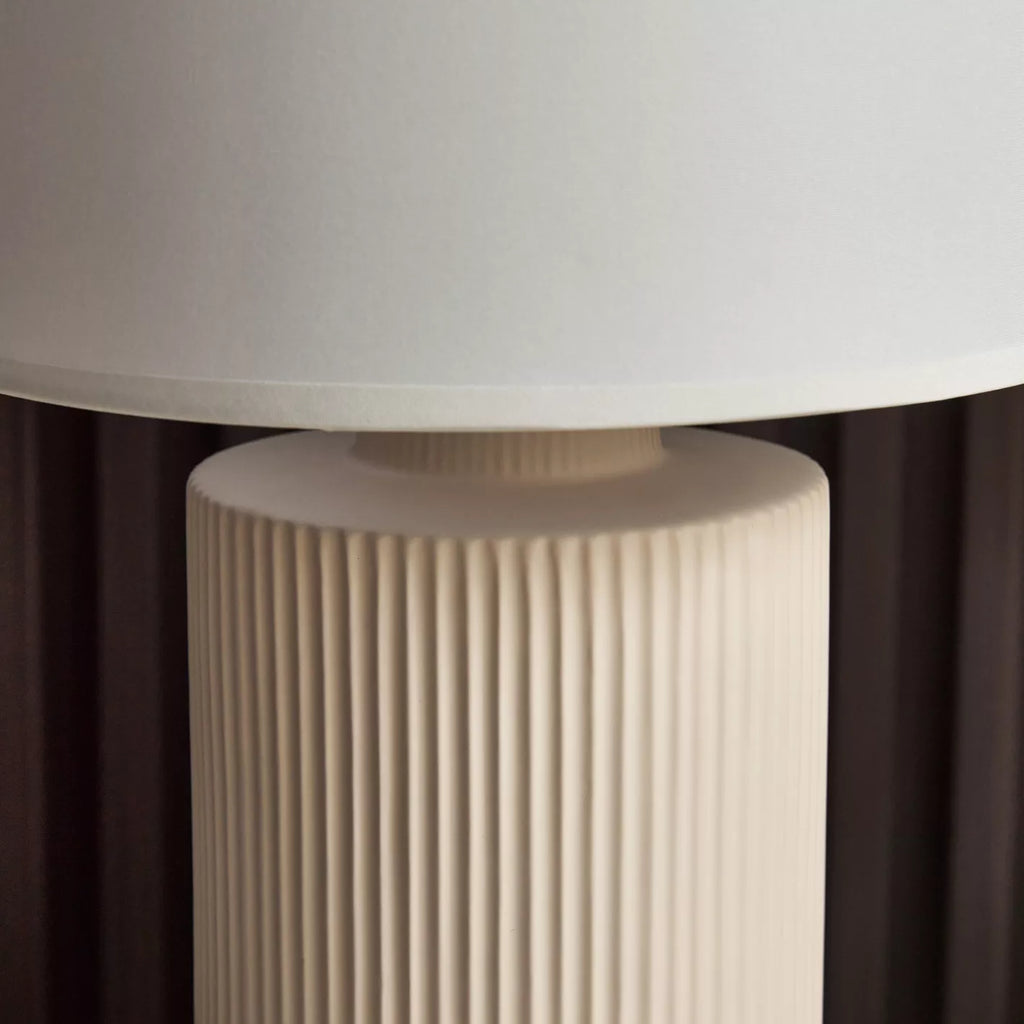 Raver Ceramic Table Lamp – Twin Set (2 × 43 cm) – Elegant Warm Lighting