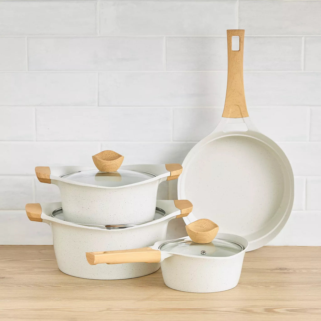 True Chef 7-Piece Aluminium Cookware Set – Complete Kitchen Starter Pack