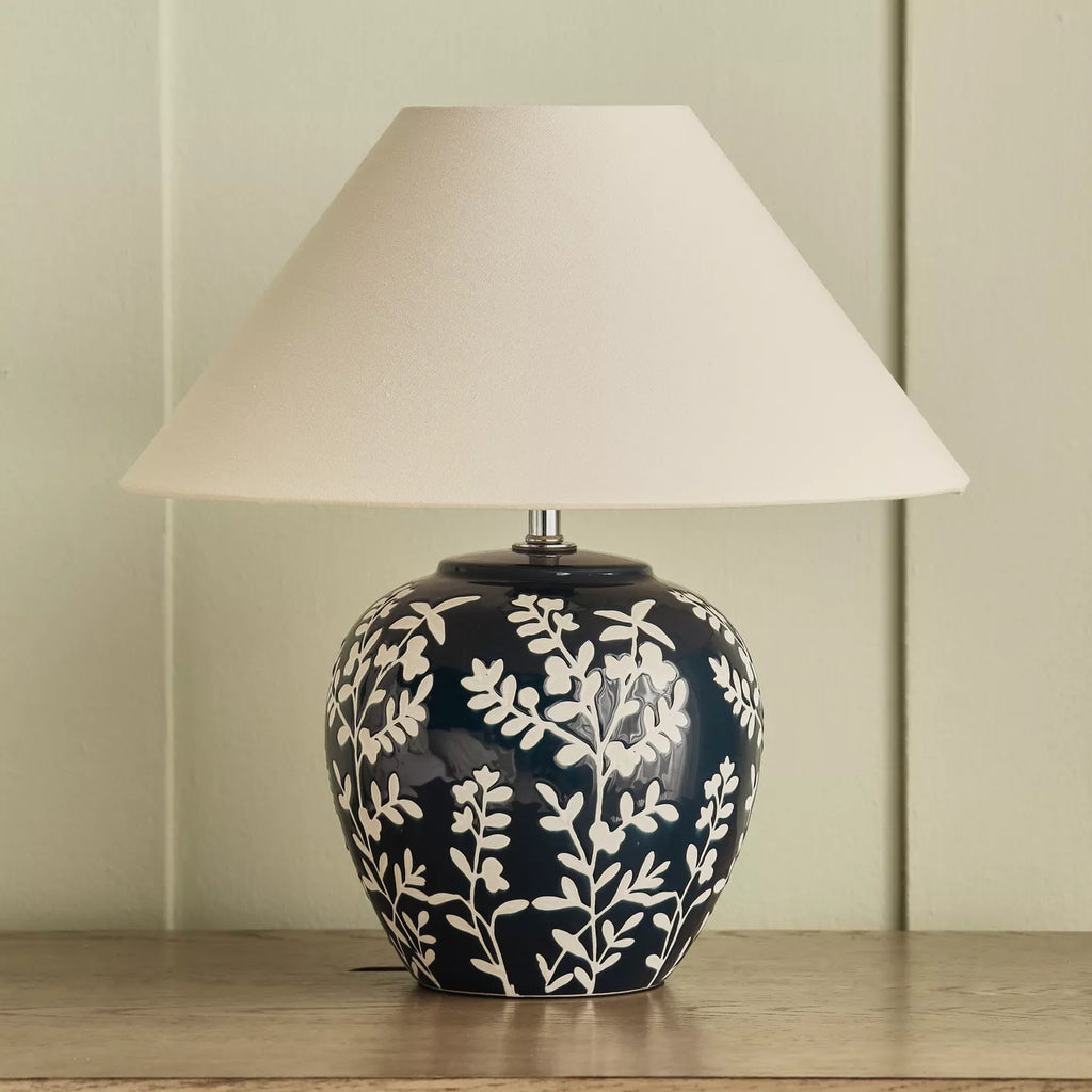 Millunu Ceramic Table Lamp – Twin Set (2 × 41 cm) – Modern Soft Glow Lighting