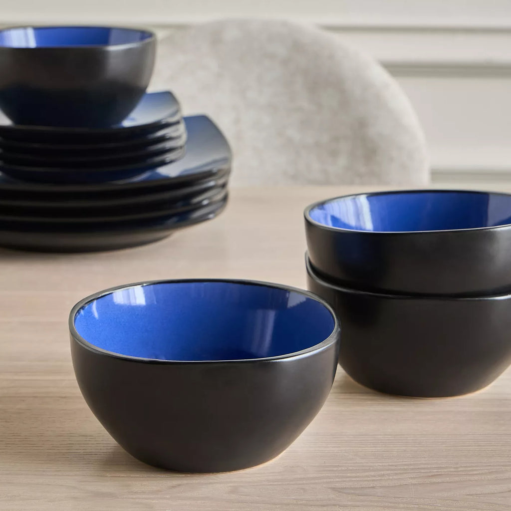 Elise 18-Piece Stoneware Dinner Set – Natural Modern Elegance for Every Meal