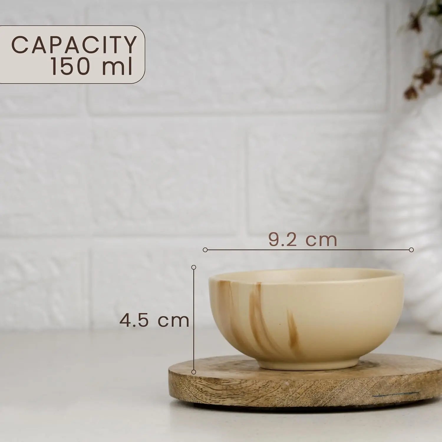 Microwave & Dishwasher Safe Plates & Bowls Bone-Ash Free Crockery Set for Dining and Gifting